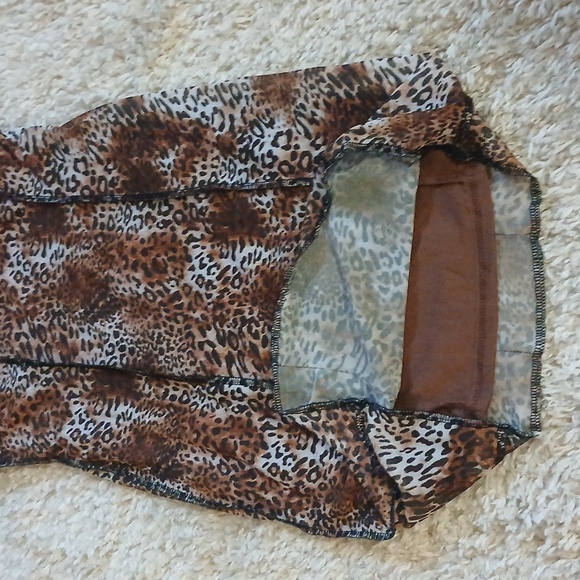 NWT ANIMAL PRINT LITTLE DRESS - Picture 4 of 7